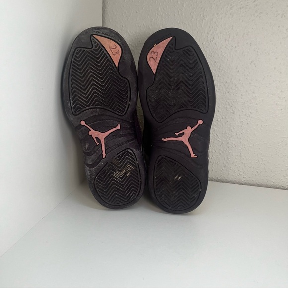 Jordan 12 Retro Desert Sand Little Kids 510816-001 Purple Shoes Youth Size 12C - Picture 9 of 9